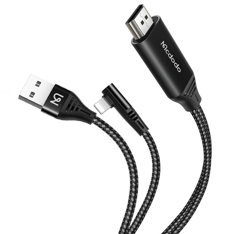کابل Mcdodo CA-6400 Lightning to HDMI 4K 2m