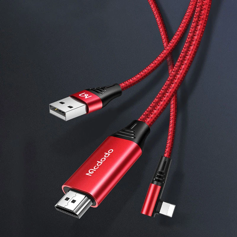 کابل Mcdodo CA-6400 Lightning to HDMI 4K 2m