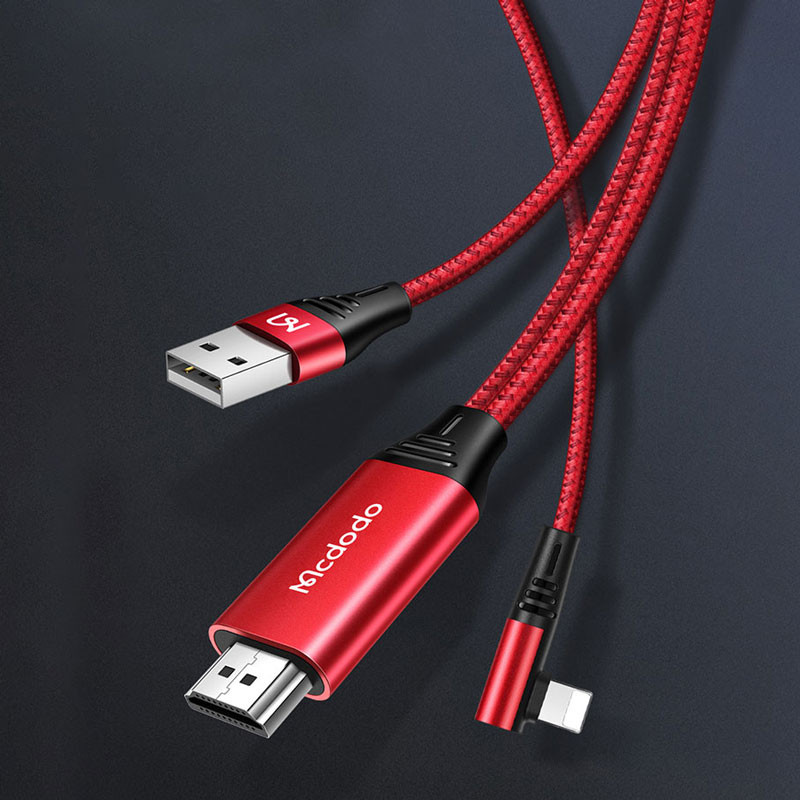 کابل Mcdodo CA-6400 Lightning to HDMI 4K 2m