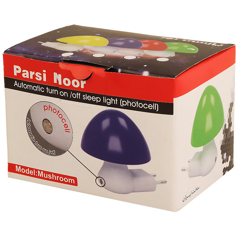 چراغ خواب طرح قارچ سنسوردار Parsi Noor