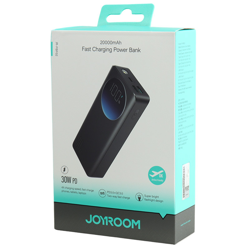 پاوربانک فست شارژ 20000 جوی روم Joyroom JR-PBF02 QC3.0 PD 30W