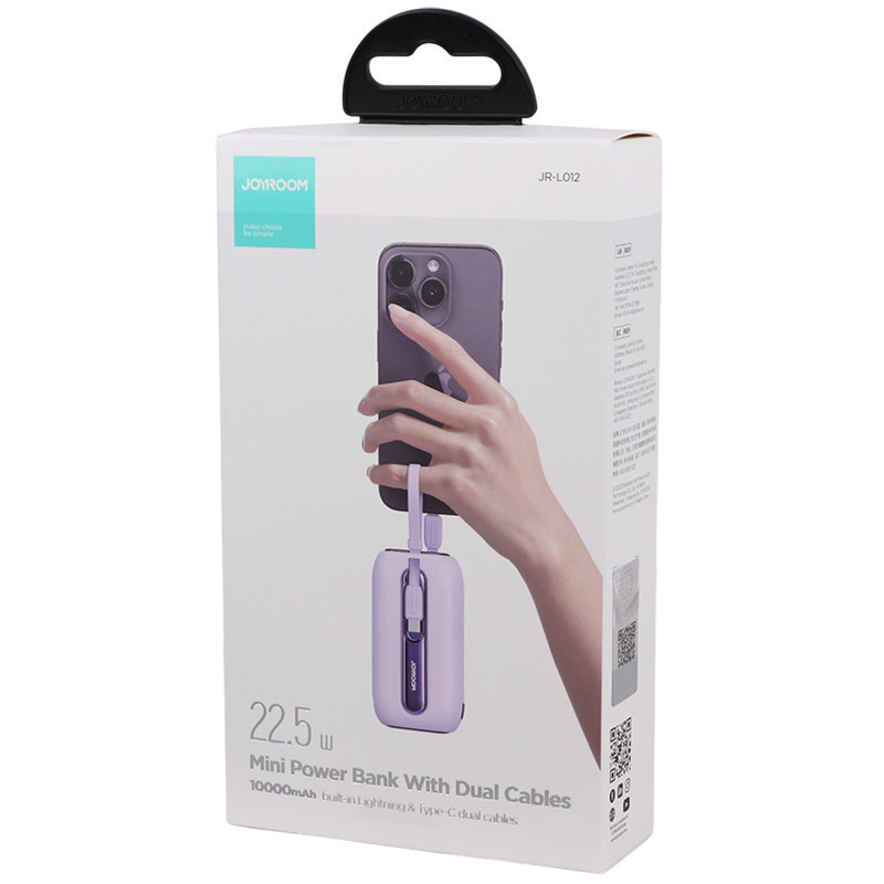 پاوربانک فست شارژ 10000 جوی روم Joyroom JR-L012 22.5W