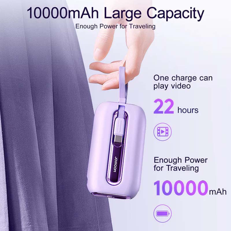 پاوربانک فست شارژ 10000 جوی روم Joyroom JR-L012 22.5W