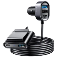 شارژر فندکی فست شارژ Joyroom JR-CL05 5Port 4A QC4.0 PD 78W