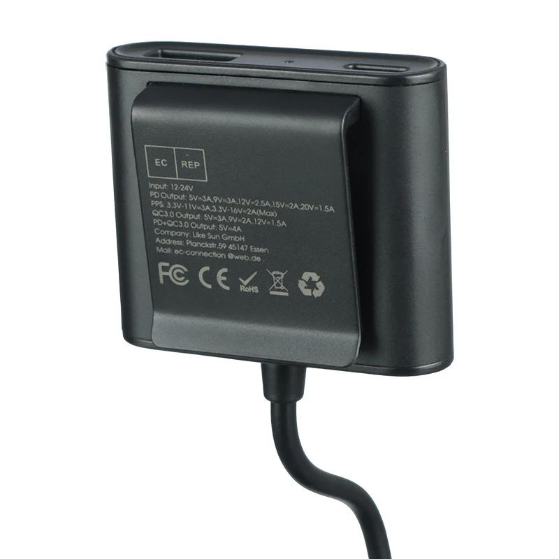 شارژر فندکی فست شارژ Joyroom JR-CL05 5Port 4A QC4.0 PD 78W