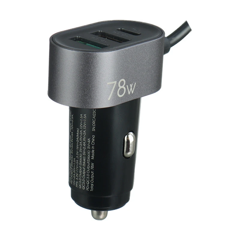 شارژر فندکی فست شارژ Joyroom JR-CL05 5Port 4A QC4.0 PD 78W