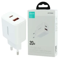 کلگی فست شارژ Joyroom JR-TCF05EU 2Port 3A QC3.0 PD 20W
