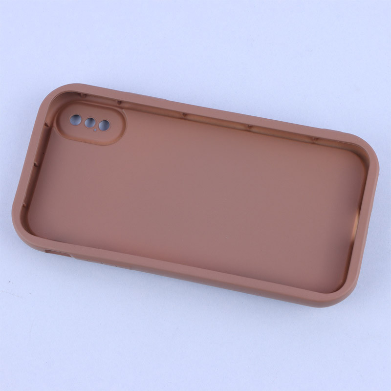 قاب سولید کیس عروسکی پشمالو محافظ لنزدار iPhone X