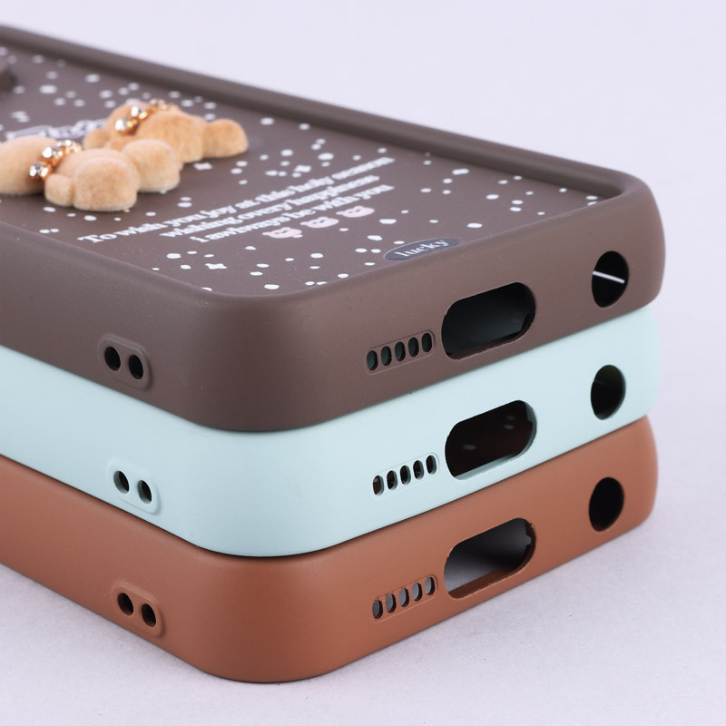 قاب سولید کیس عروسکی پشمالو محافظ لنزدار Xiaomi Poco X3 / X3 NFC / X3 pro