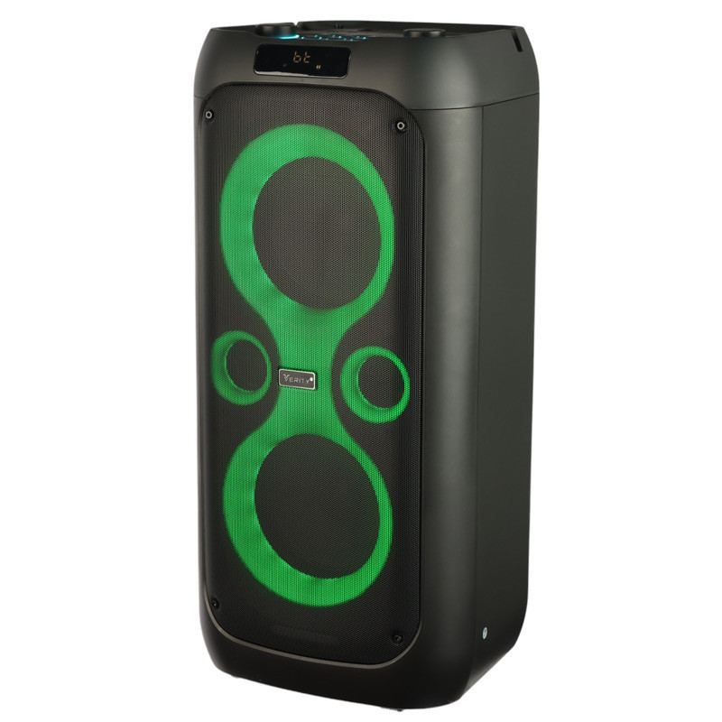 اسپیکر چمدانی بلوتوثی رم و فلش خور Verity V-PS2206&nbsp;+ میکروفون و ریموت کنترل
