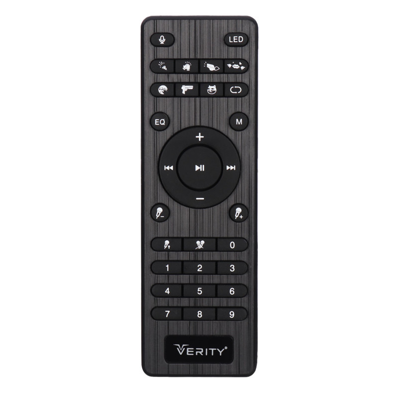 اسپیکر چمدانی بلوتوثی رم و فلش خور Verity V-PS2206&nbsp;+ میکروفون و ریموت کنترل