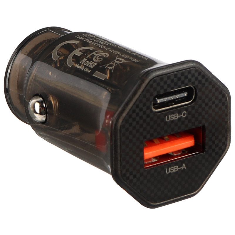 شارژر فندکی فست شارژ XO XO-CC50 QC3.0 PD 3A 33W + کابل تبدیل تایپ سی