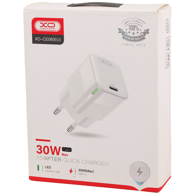 کلگی فست شارژ XO XO-CE06 3A QC3.0 30W Type-C