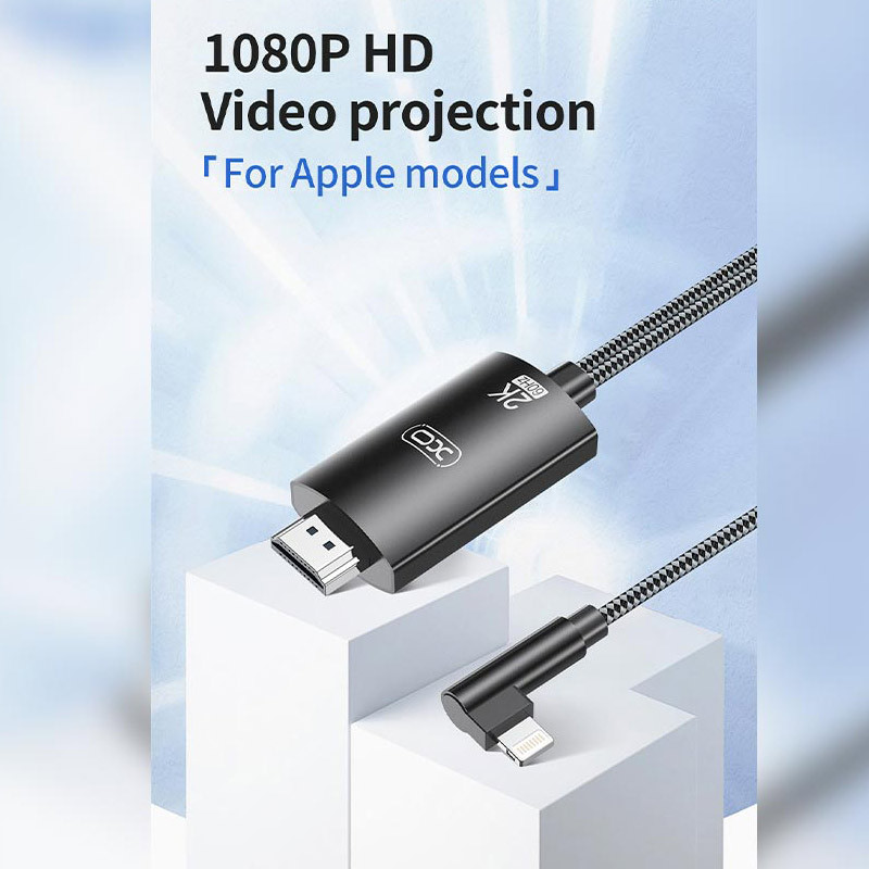 کابل تبدیل XO XO-GB008 Lightning To HDMI 1.8m