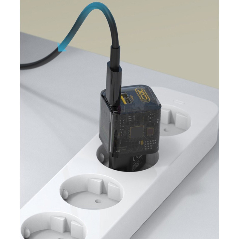 کلگی فست شارژ XO XO-CE05 2Port QC3.0 PD 3A 30W
