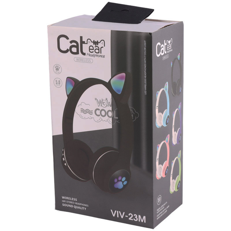 هدفون بلوتوثی رم خور Cat Ear VIV-23M