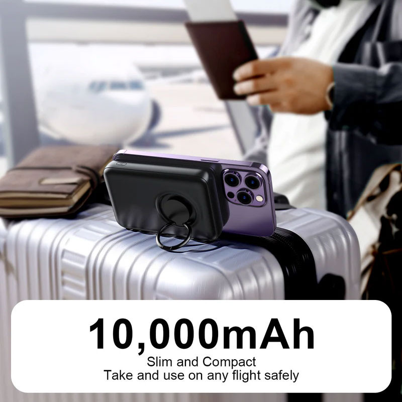 پاور بانک بی سیم فست شارژ 10000 جوی روم Joyroom JR-W050 QC3.0 PD3.0 20W