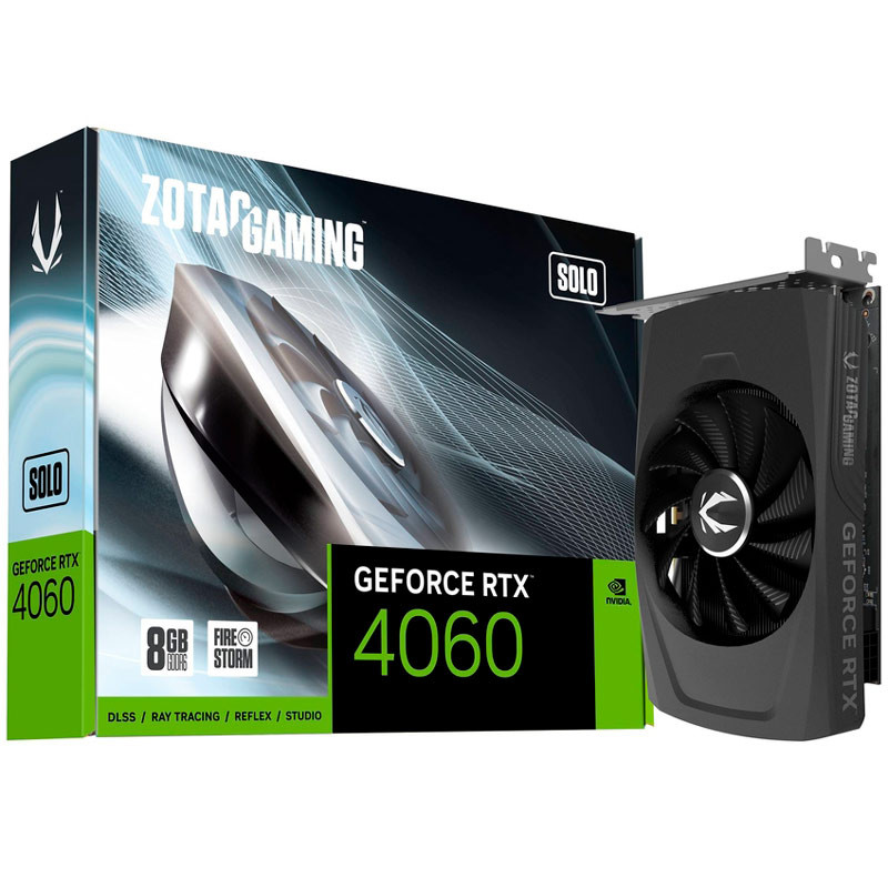 کارت گرافیک Zotac Gaming GeForce RTX 4060 Solo 8GB GDDR6 128Bit