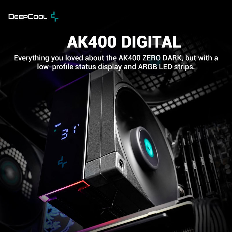 فن خنک کننده CPU دیپ کول DeepCool AK400 Digital