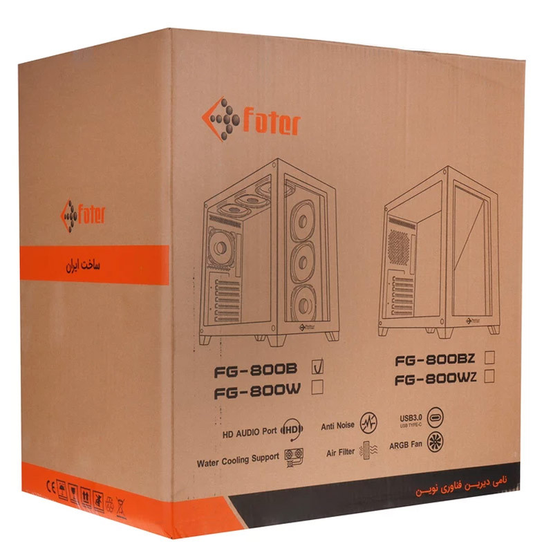 کیس کامپیوتر فاطر Fater FG-800B