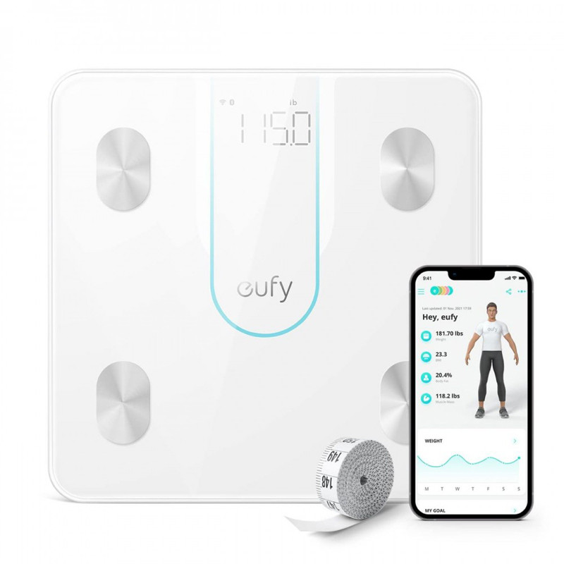 ترازو دیجیتال هوشمند Anker Eufy Smart Scale P2 T9148K21