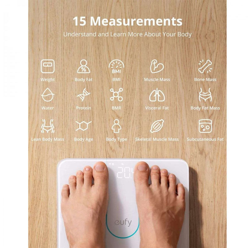 ترازو دیجیتال هوشمند Anker Eufy Smart Scale P2 T9148K21