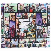 اسکین پلی استیشن 4 اسلیم طرح GTA V کد 1