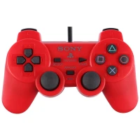 دسته بازی تک شوکدار Sony PS2 قرمز