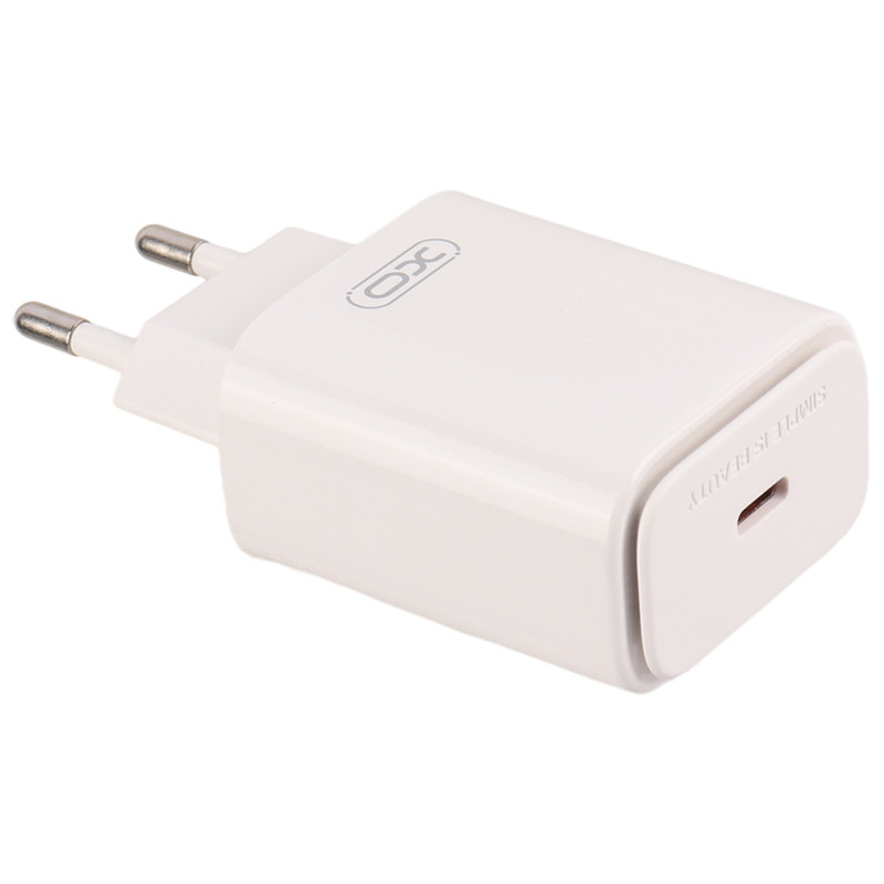 شارژر دیواری فست شارژ XO XO-L90B 3A QC4.0 PD 20W + کابل آیفونی