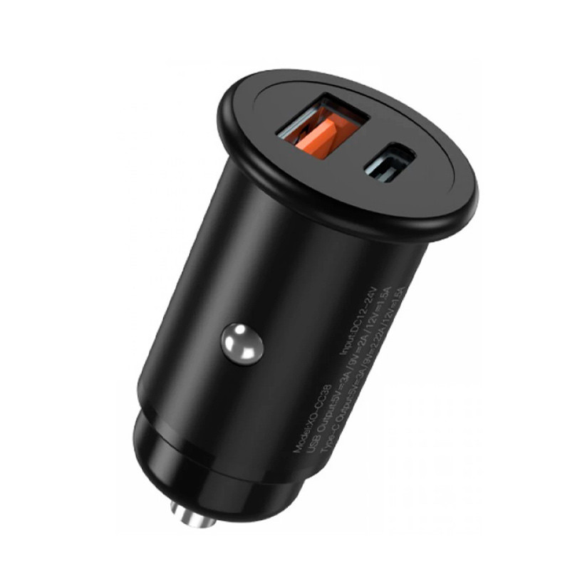 شارژر فندکی فست شارژ XO XO-CC38 QC3.0 PD2.0 3A 20W