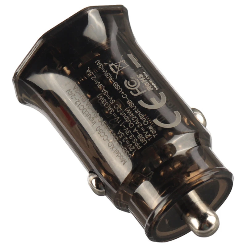 شارژر فندکی فست شارژ XO OX-CC50 QC3.0 PD3.0 3A 33W