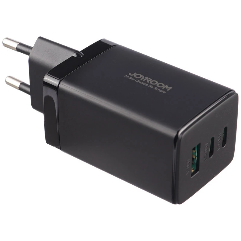 شارژر دیواری فست شارژ Joyroom JR-TCG01 3Port 3.25A QC3.0 PD 65W + کابل تبدیل تایپ سی