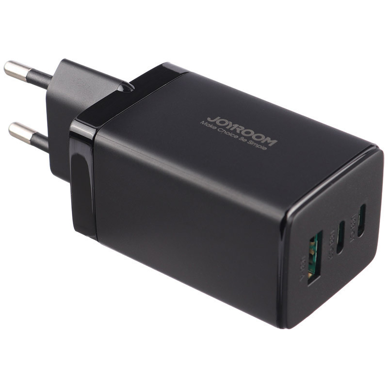 شارژر دیواری فست شارژ Joyroom JR-TCG01 3Port 3.25A QC3.0 PD 65W + کابل تبدیل تایپ سی