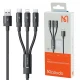 کابل ۳ سر فست شارژ Mcdodo CA-579 3A 1.2m