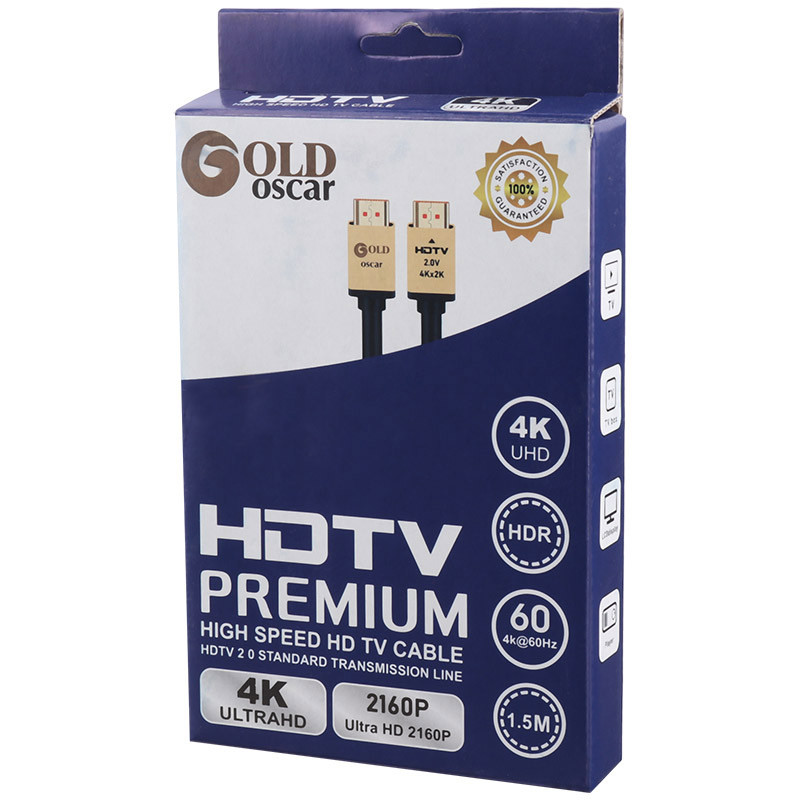 کابل Gold Oscar HDMI V2.0 4K 1.5m