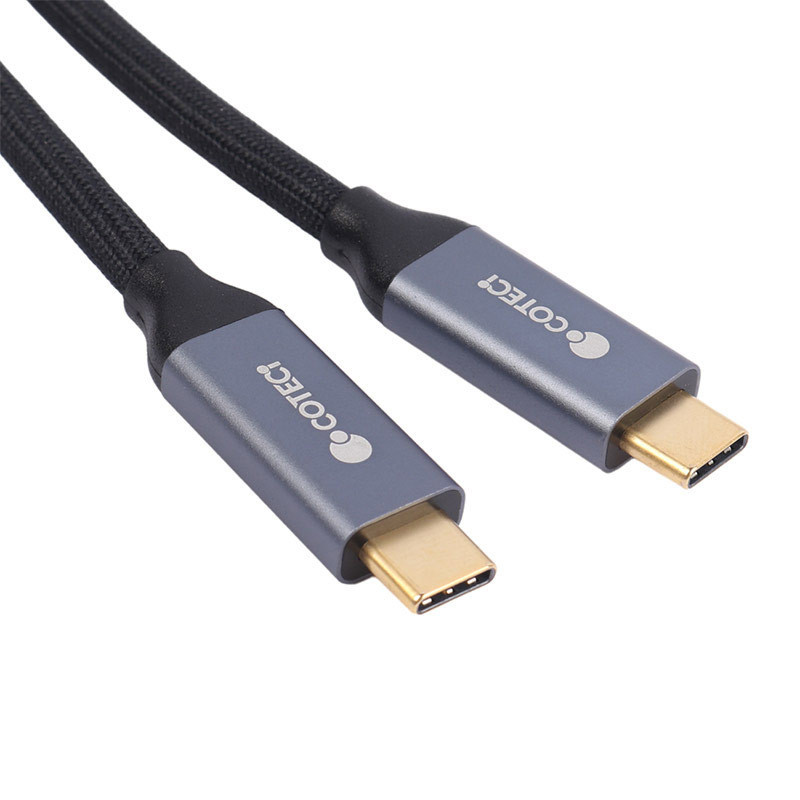کابل تبدیل فست شارژ Coteci 87308 Type-C To Type-C PD 240W 1m