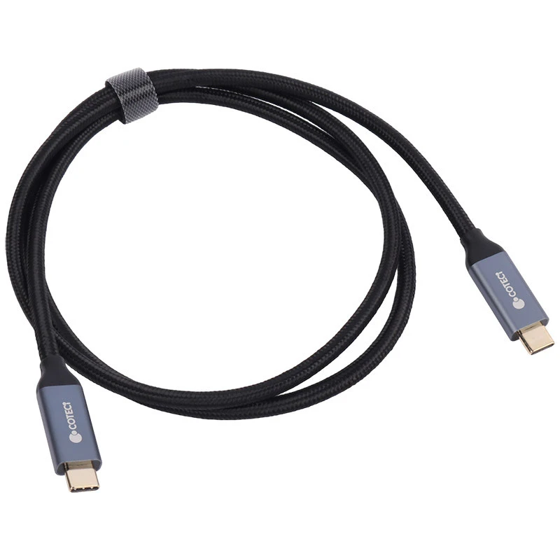 کابل تبدیل فست شارژ Coteci 87308 Type-C To Type-C PD 240W 1m