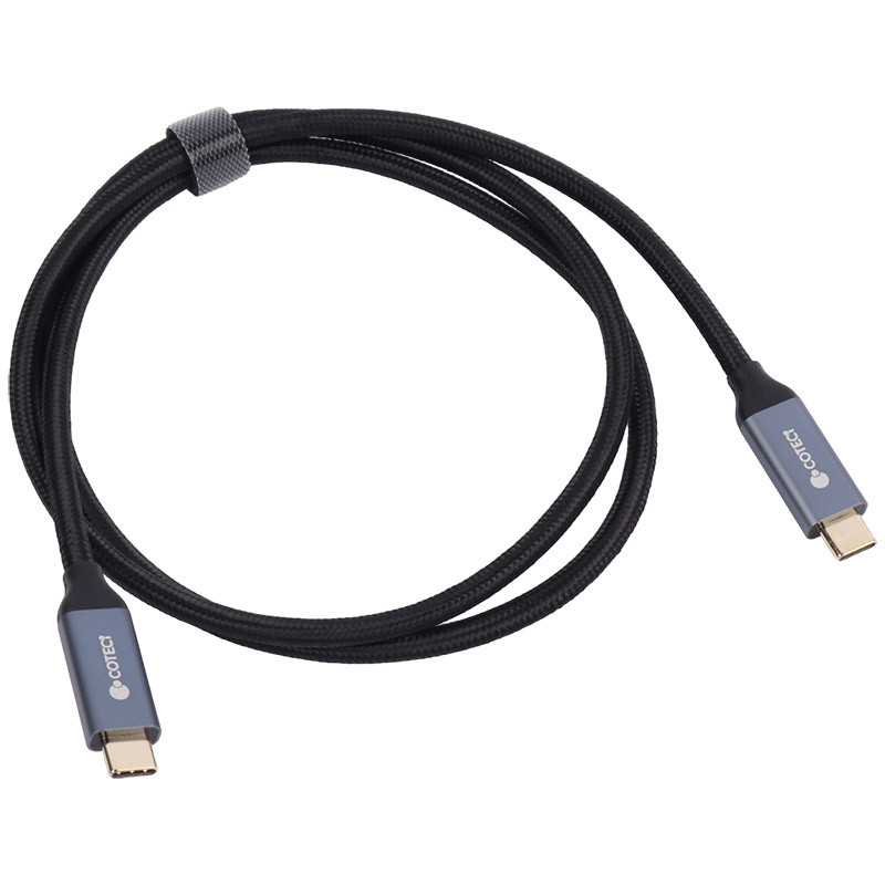 کابل تبدیل فست شارژ Coteci 87308 Type-C To Type-C PD 240W 1m