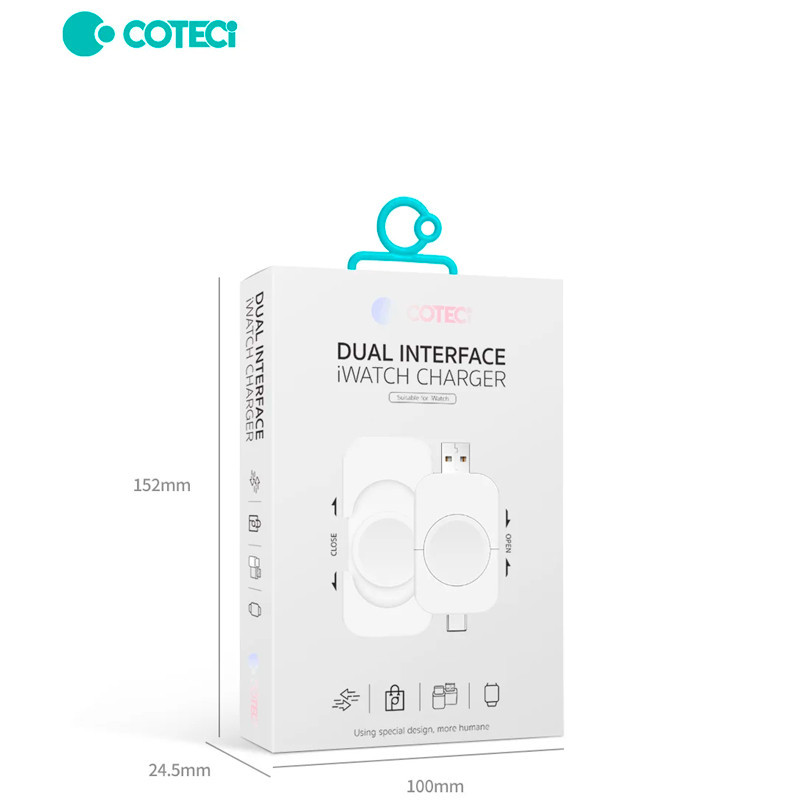 شارژر بی سیم اپل واچ Coteci 26003