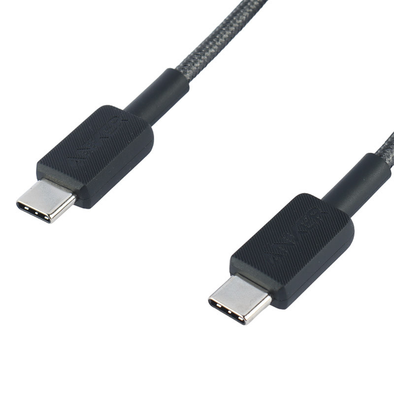 کابل تبدیل فست شارژ Anker PowerLine A81F5 Type-C To Type-C PD 60W 0.9m