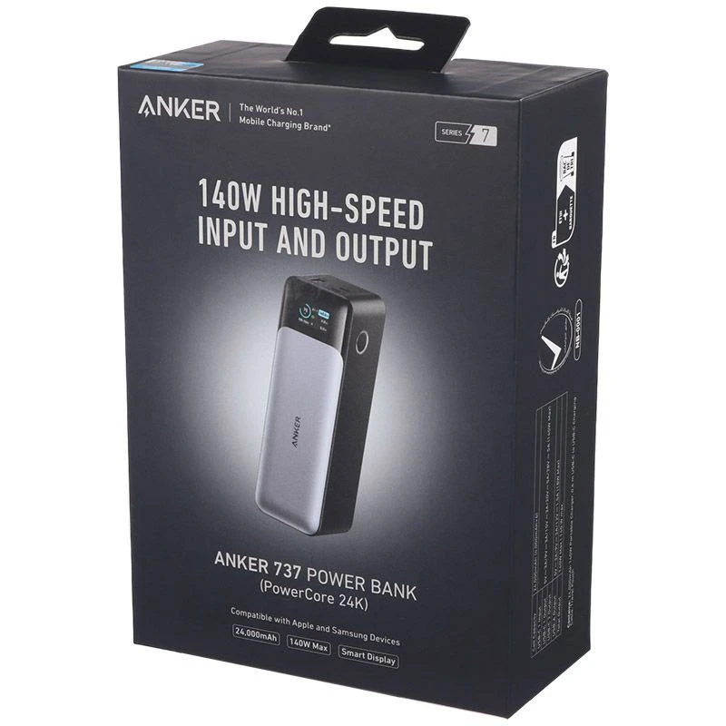 پاوربانک فست شارژ 24000 انکر Anker A1289 140W