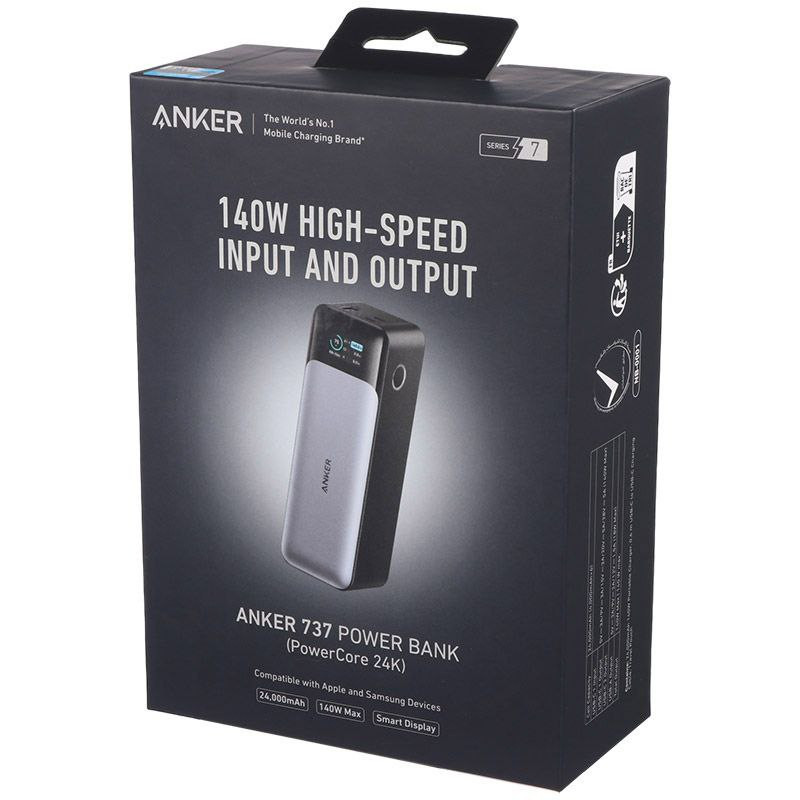 پاوربانک فست شارژ 24000 انکر Anker A1289 140W