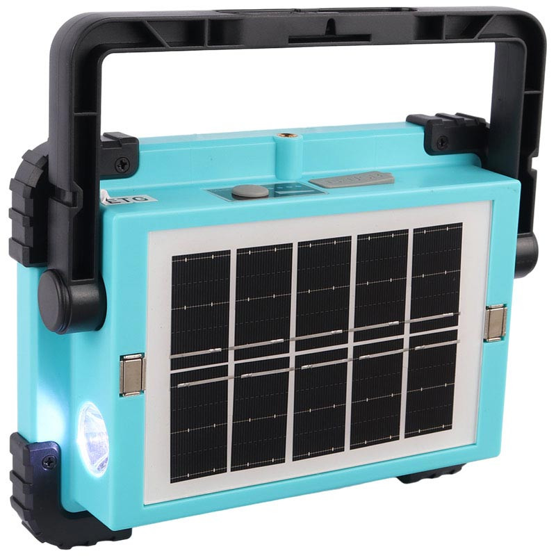 پروژکتور سیار شارژی و پاور بانک خورشیدی 887 Solar LED Light