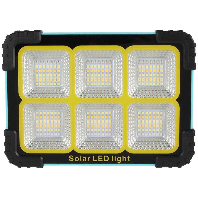 پروژکتور سیار شارژی و پاور بانک خورشیدی 887 Solar LED Light