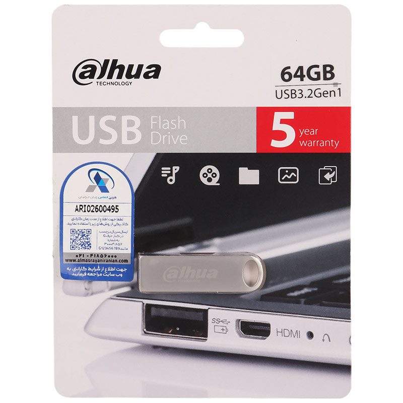 فلش 64 گیگ داهوا Dahua U106 USB3.0