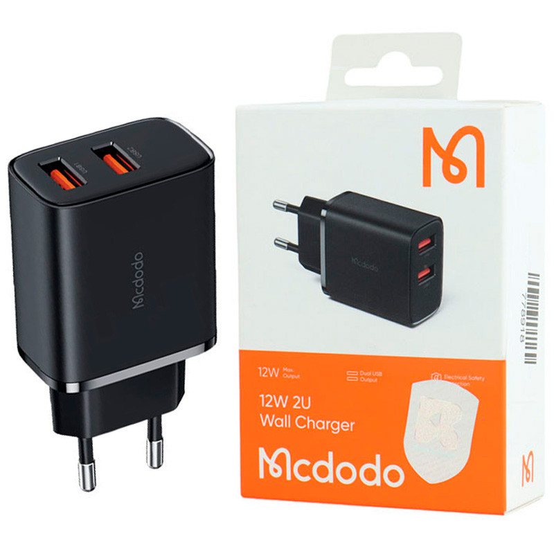 کلگی فست شارژ Mcdodo CH-507 2Port 2.4A 12W