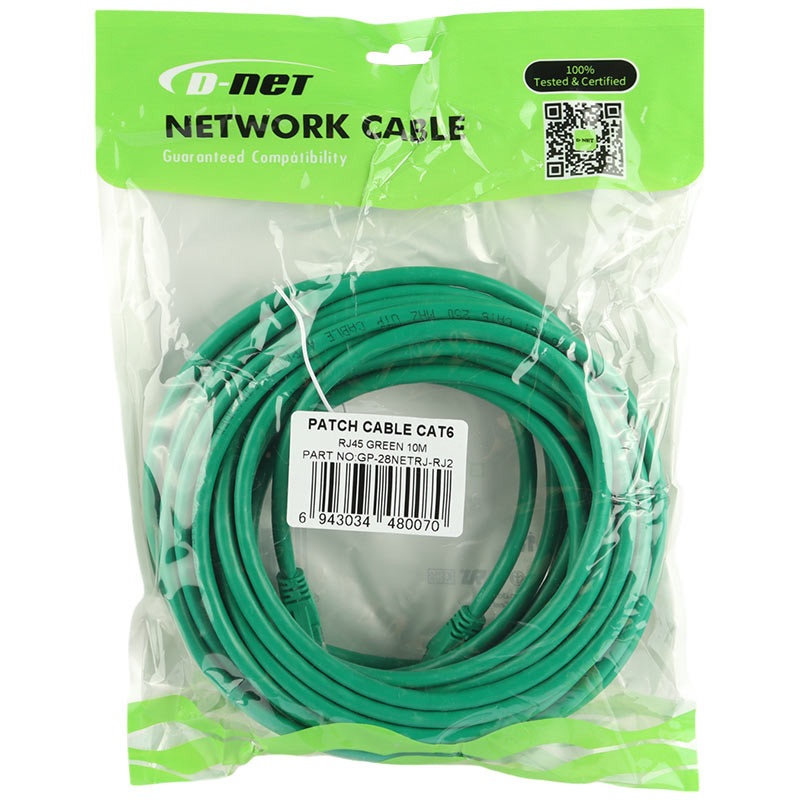 کابل شبکه D-Net CAT6 10m