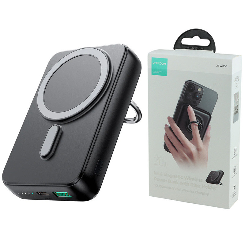 پاور بانک بی سیم فست شارژ 10000 جوی روم Joyroom JR-W050 QC3.0 PD3.0 20W