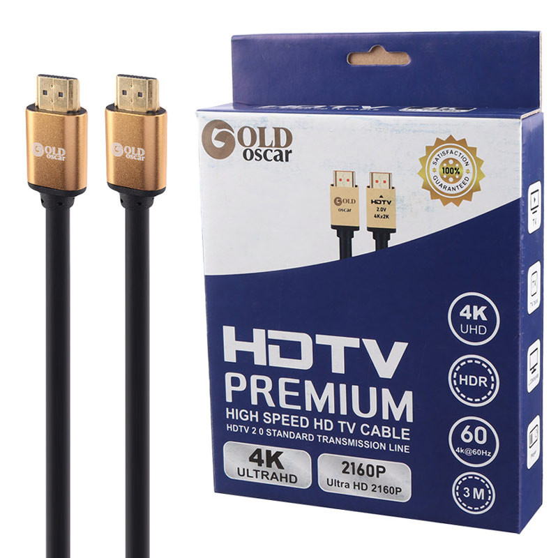 کابل Gold Oscar HDMI V2.0 4K 3m