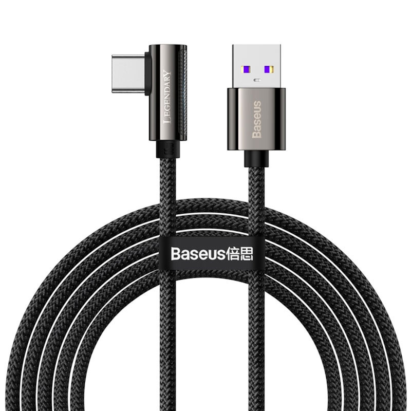 کابل فست شارژ Baseus Legend Series Elbow CACS0005 66W 2m یکسر L